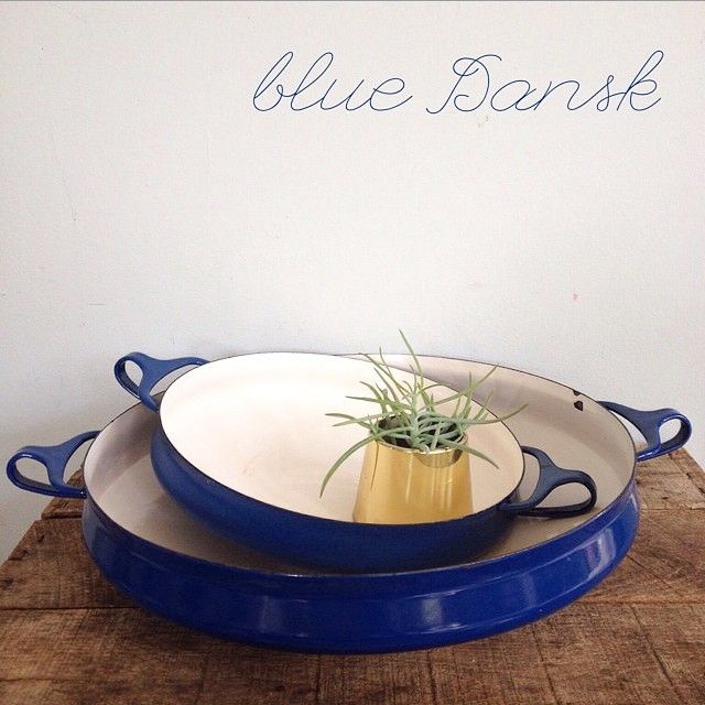 Dansk Kobenstyle Large Buffet Server – Blauw - Afbeelding 2