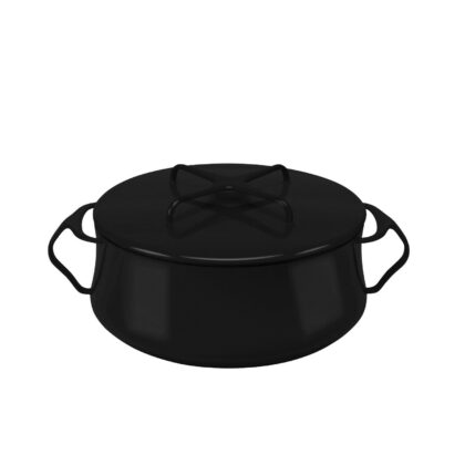 Dansk Kobenstyle 6 QT Casserole – Zwart