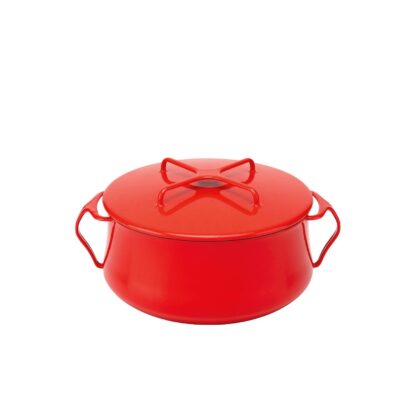 Dansk Kobenstyle 6 QT Casserole – Chili Rood